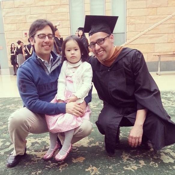 Camilo, Arabella, graduate Diego