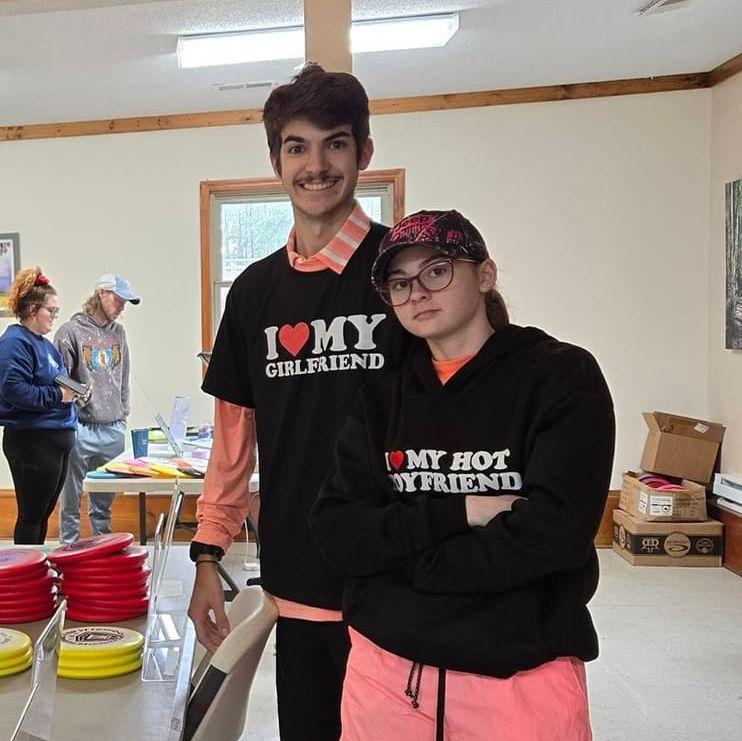 Our first Disc Golf tournament together!