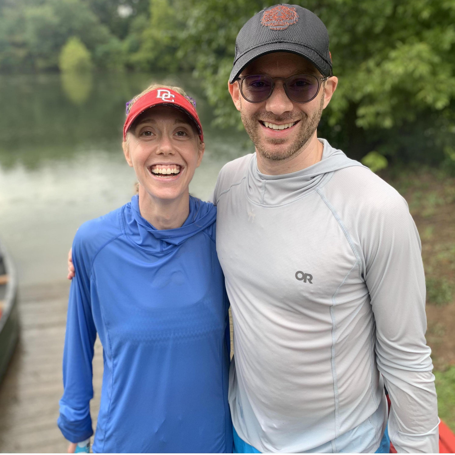 August, 2021: Shenandoah, VA: A rainy day on the river!