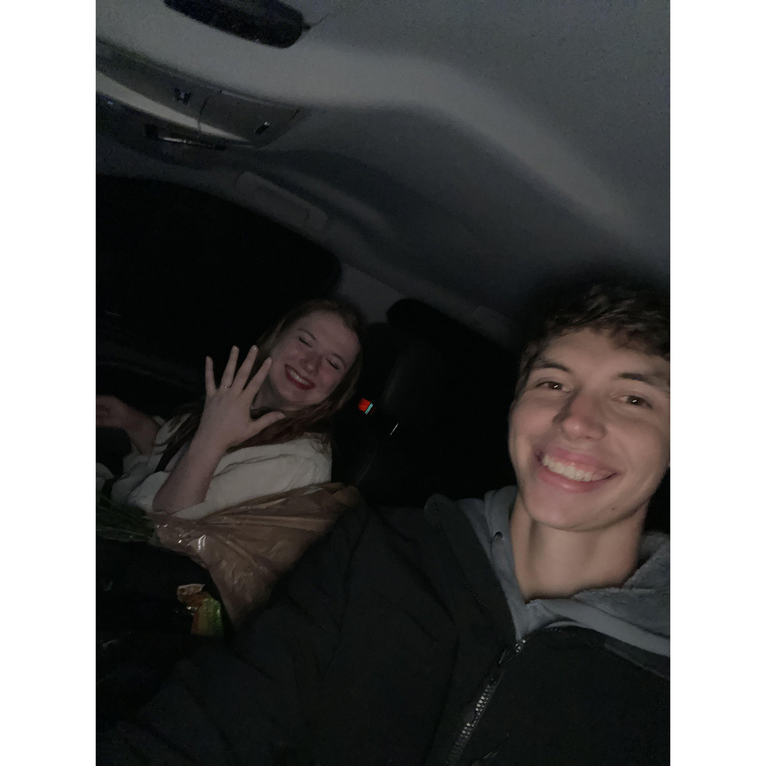 First picture after we got back to the truck