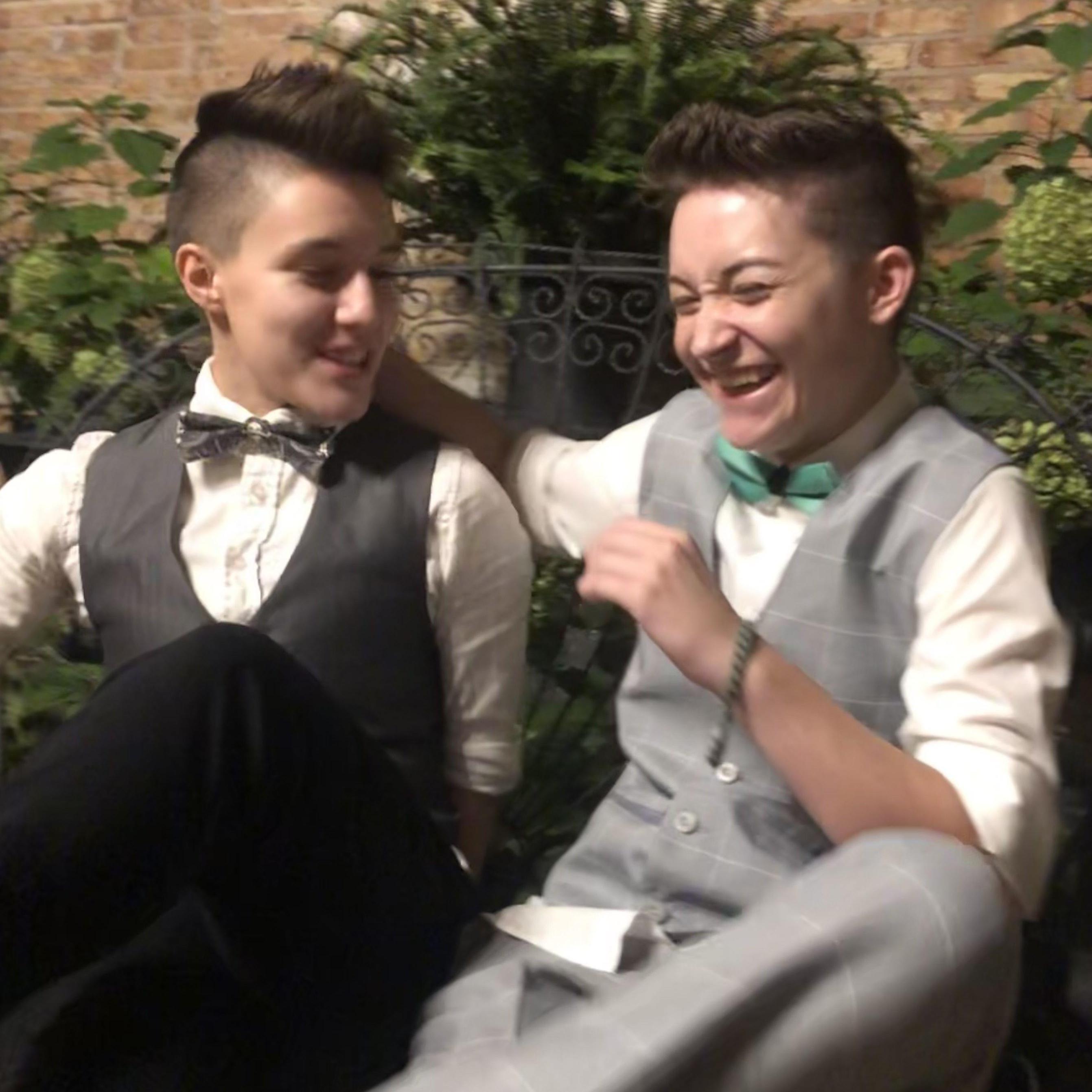 Coyote always knows how to make Casper laugh