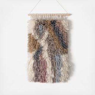 Abstract Shag Wall Hanging