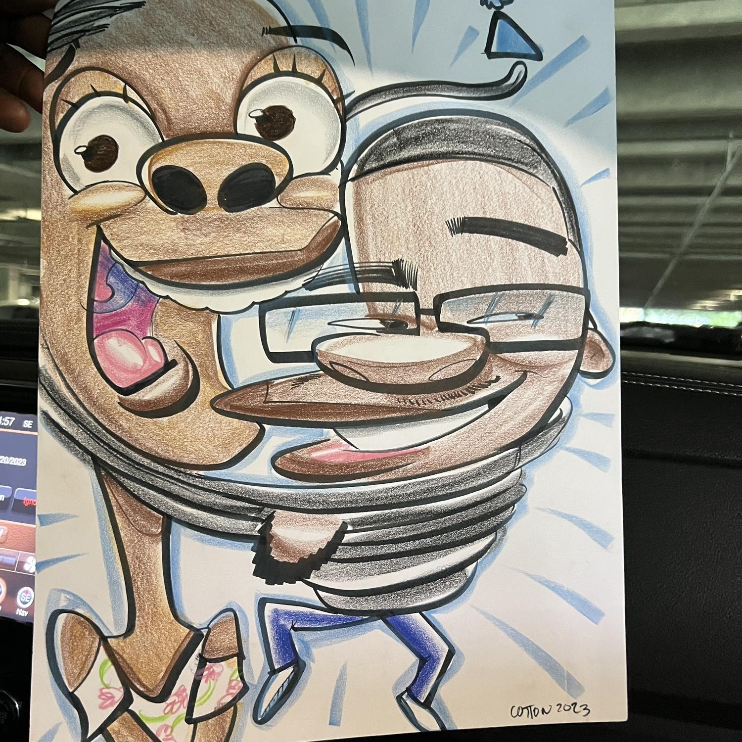 Caricature: Love Tangled