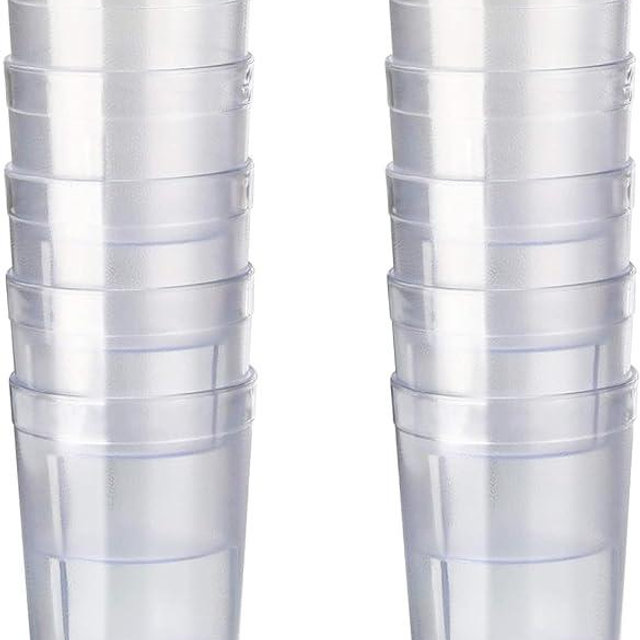 New Star Foodservice | Restaurant-Grade Beverage Tumblers (Clear (Set of 72), 5 oz)