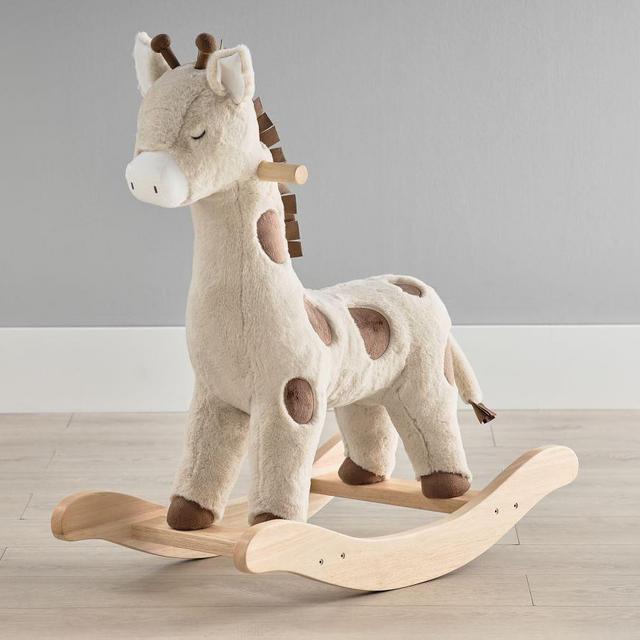 Giraffe Plush Nursery Rocker