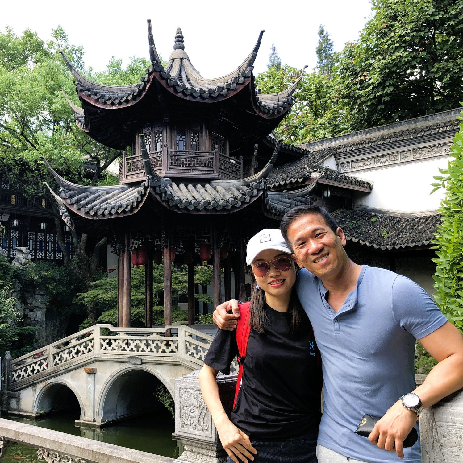 Sharing the love in historical Hangzhou, China.