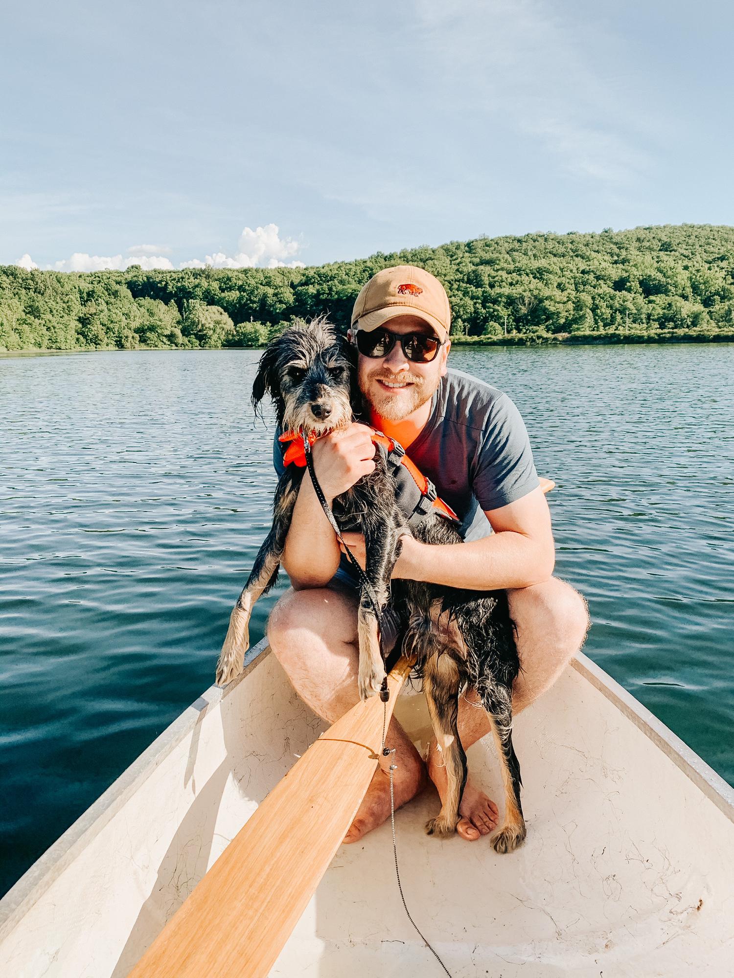 Murray’s first swim!