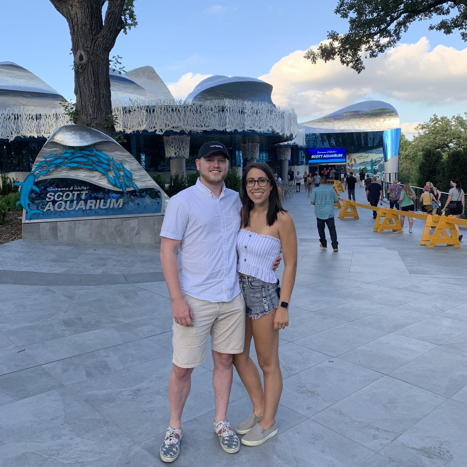One of our favorite local date spots - the Henry Doorly Zoo!
