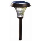 Richmond-Style Solar Powered Metal LED Rubbed Bronze Outdoor Path Light (2-Pack)