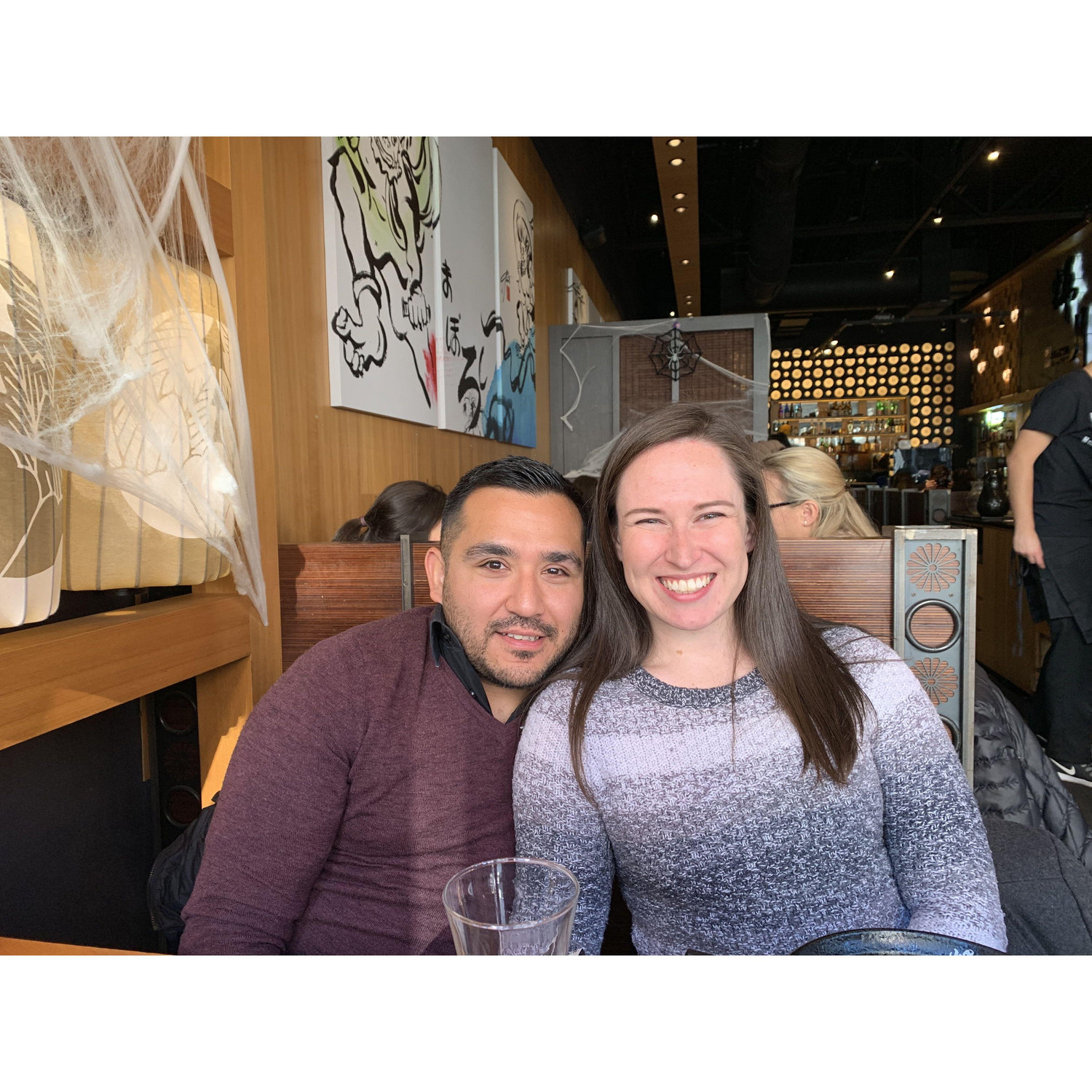 At our favorite Ramen place in Chicago.