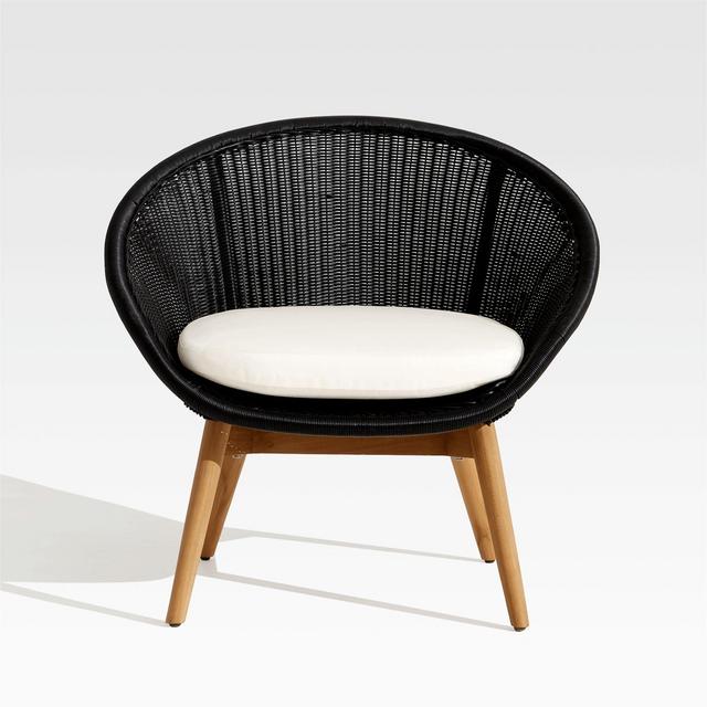 Loon Black Outdoor Lounge Chair