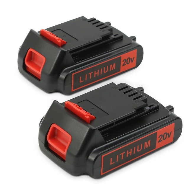 Bmcot 4.0Ah Lithium Replacement Battery Compatible with Black and Decker 20V Max LBXR20 LB20 LBX20 LBX4020, Extended Runtime for Cordless Power Tools - 2 Packs