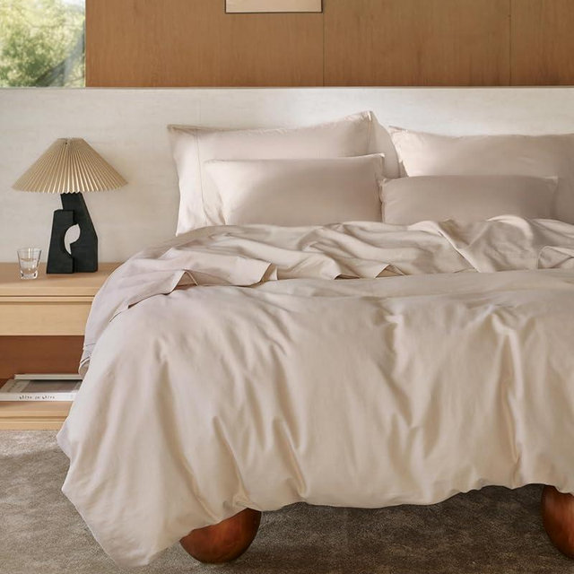 Bedsure Cotton Duvet Cover King, 100% GOTS Organic Cotton Duvet Cover Set, Fair Trade Certified King Bedding Set, Eco-Friendly, Ultra-Soft, Breathable Home Bedding for All Seasons(Linen, 104"x90")