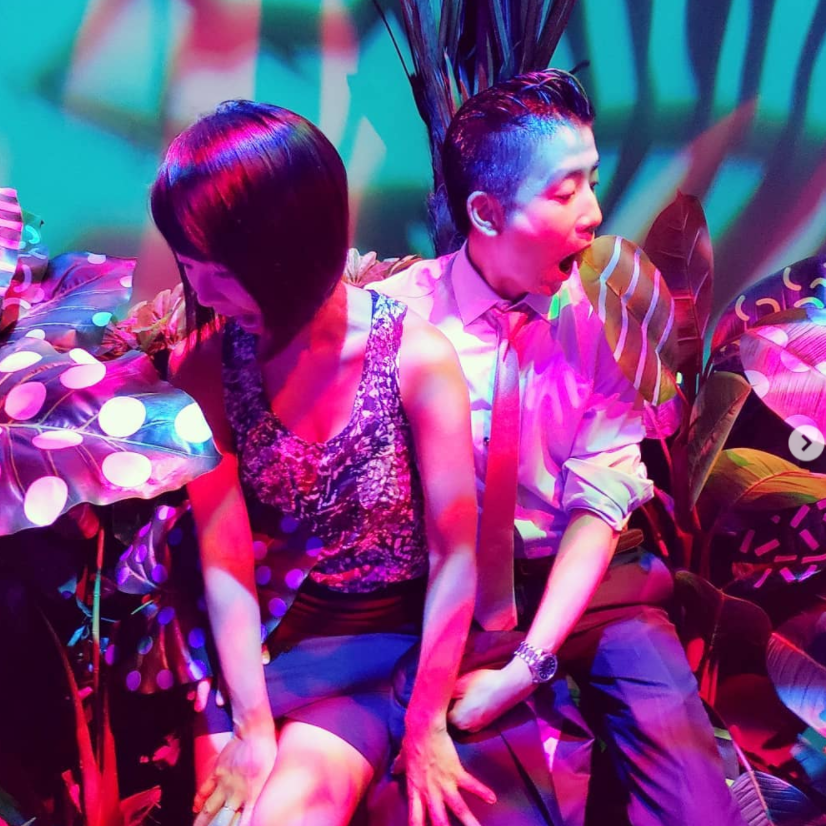 Our friend said pose, and we both did this -_-