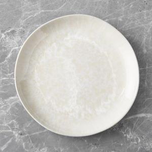 Caspian Cream Reactive Glaze Dinner Plate