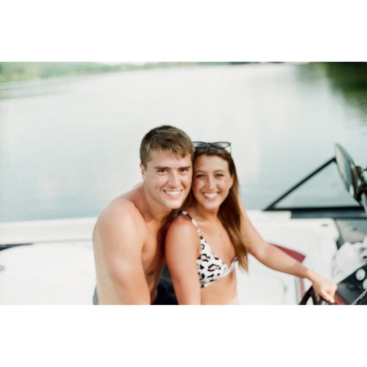 Hinegardner family lake.