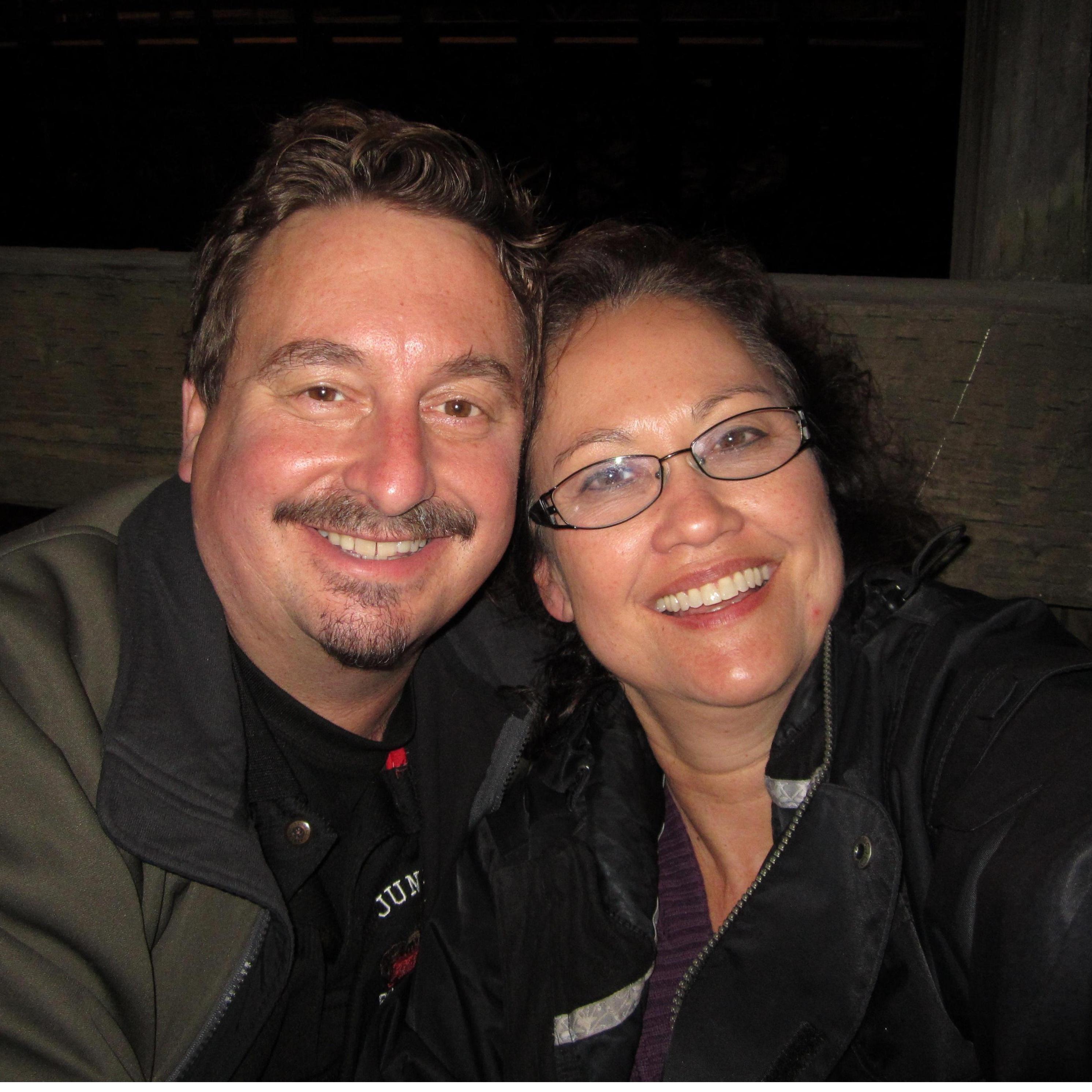 Our first selfie - Ketchikan AK