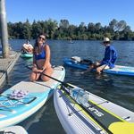 Paddle Boarding at Lake Natoma