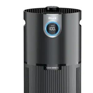 Shark - Clean Sense Air Purifier MAX with Odor Neutralizer Technology, 1200-sq. ft, HEPA Filter - Black