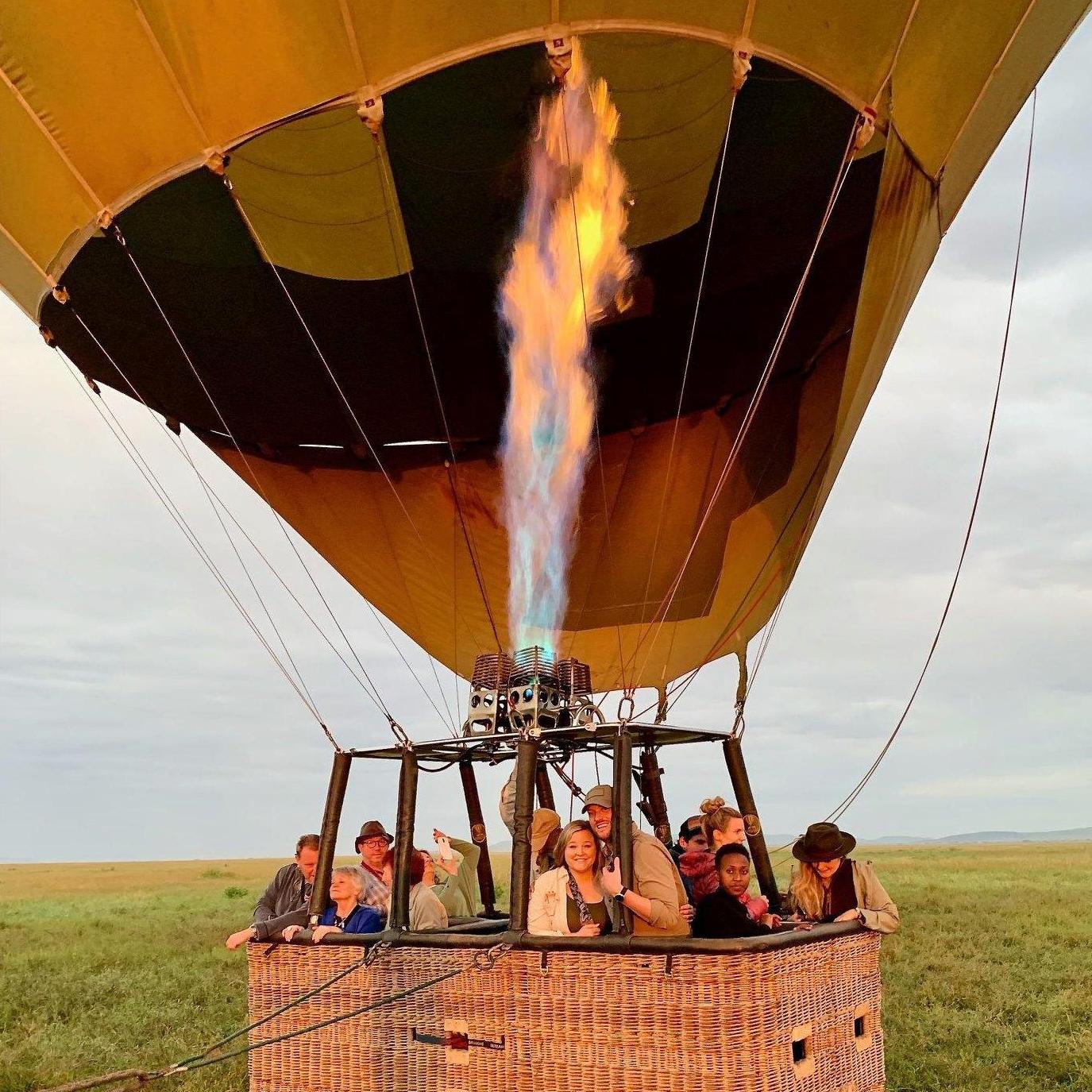 Hot Air Balloon Safari
