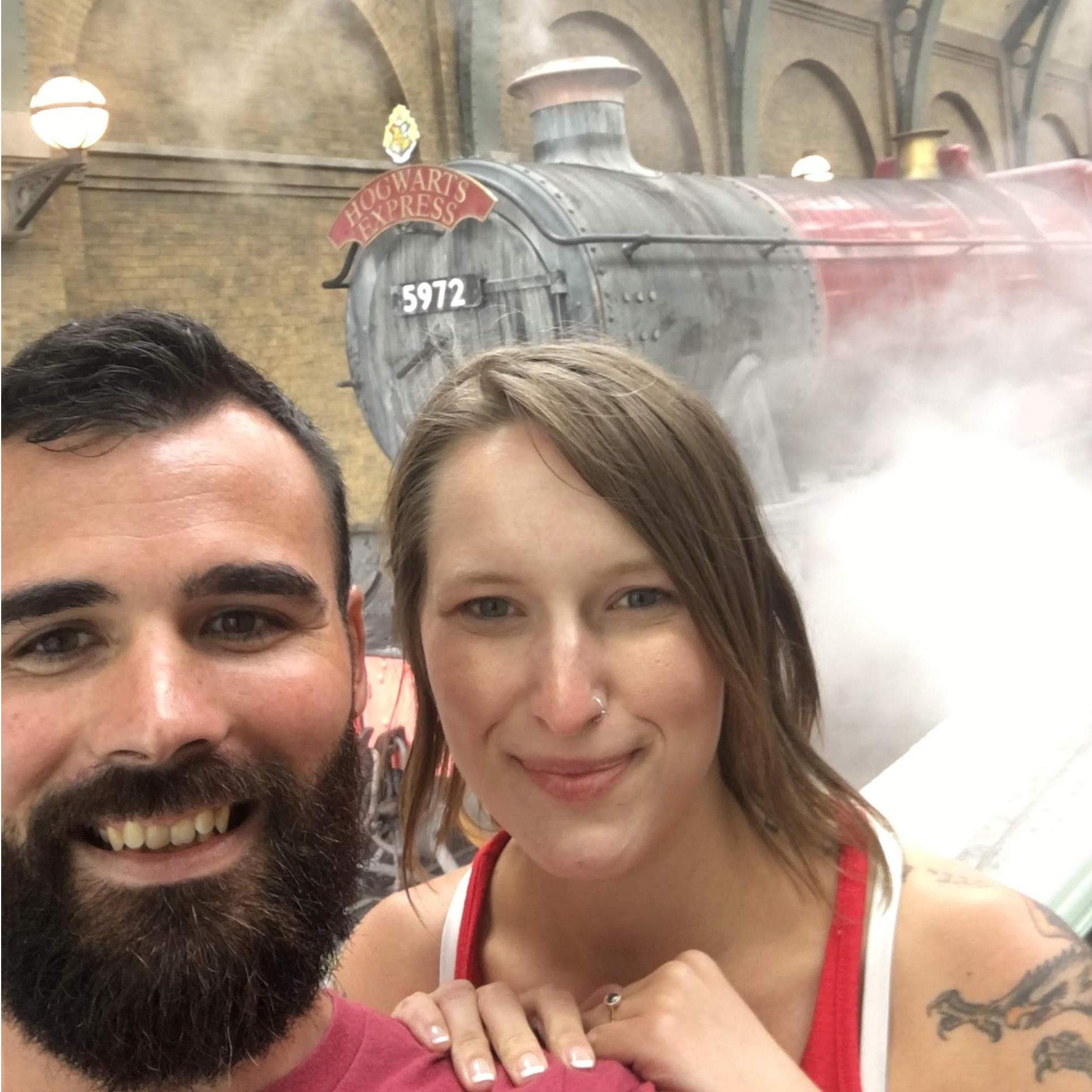 Hogwarts!!! Because Aurora loves Harry Potter.