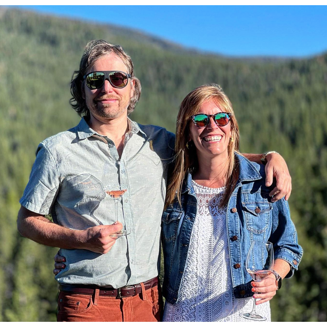 This pic is from Truckee, CA, where we will get married!