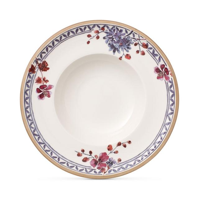 Villeroy & Boch Artesano Provencal Lavender Collection Porcelain Rim Soup Bowl