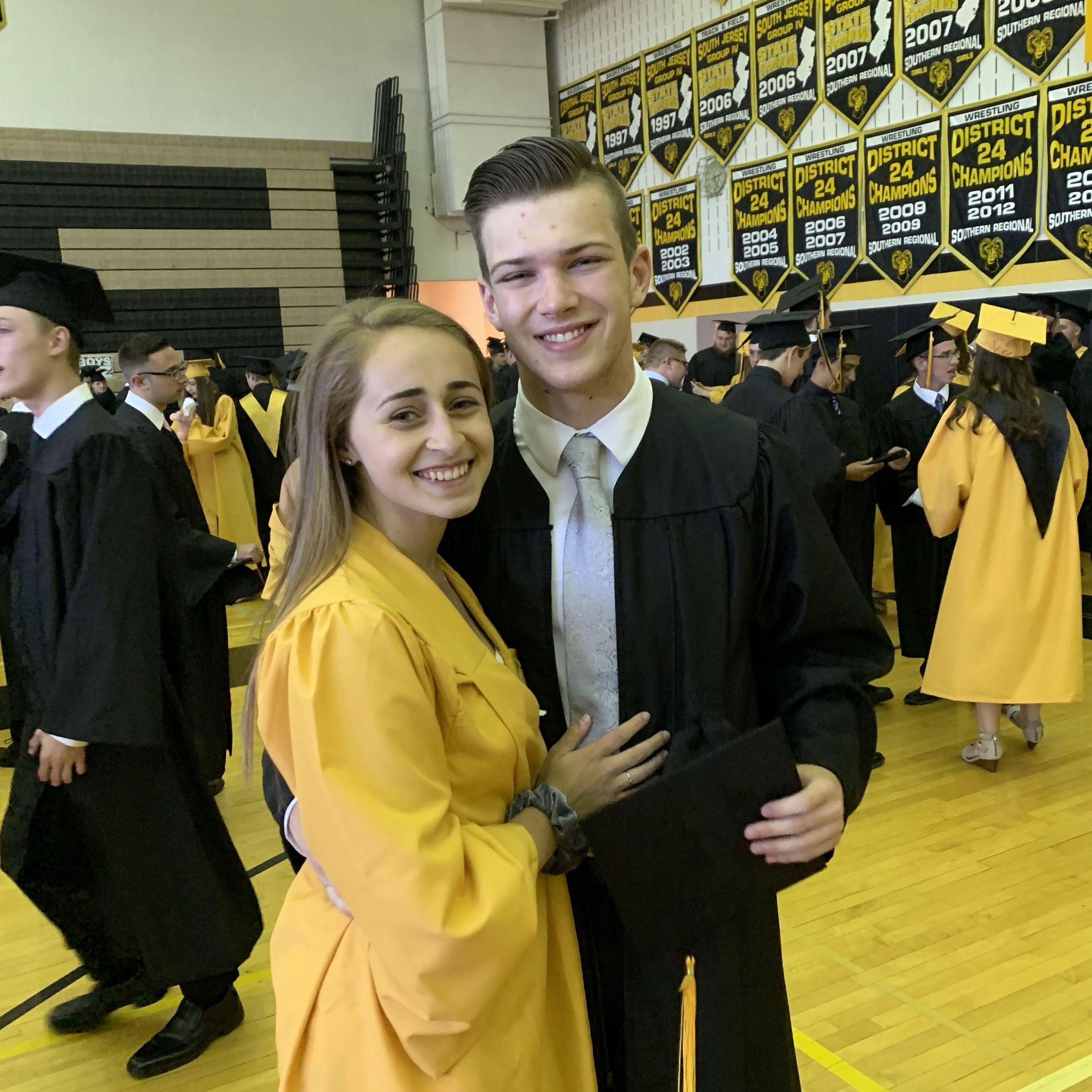 Our graduation from Southern Regional High School, 2019.
