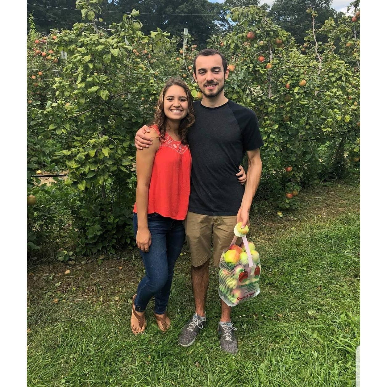 Apple picking - one of our favorite fall activities!