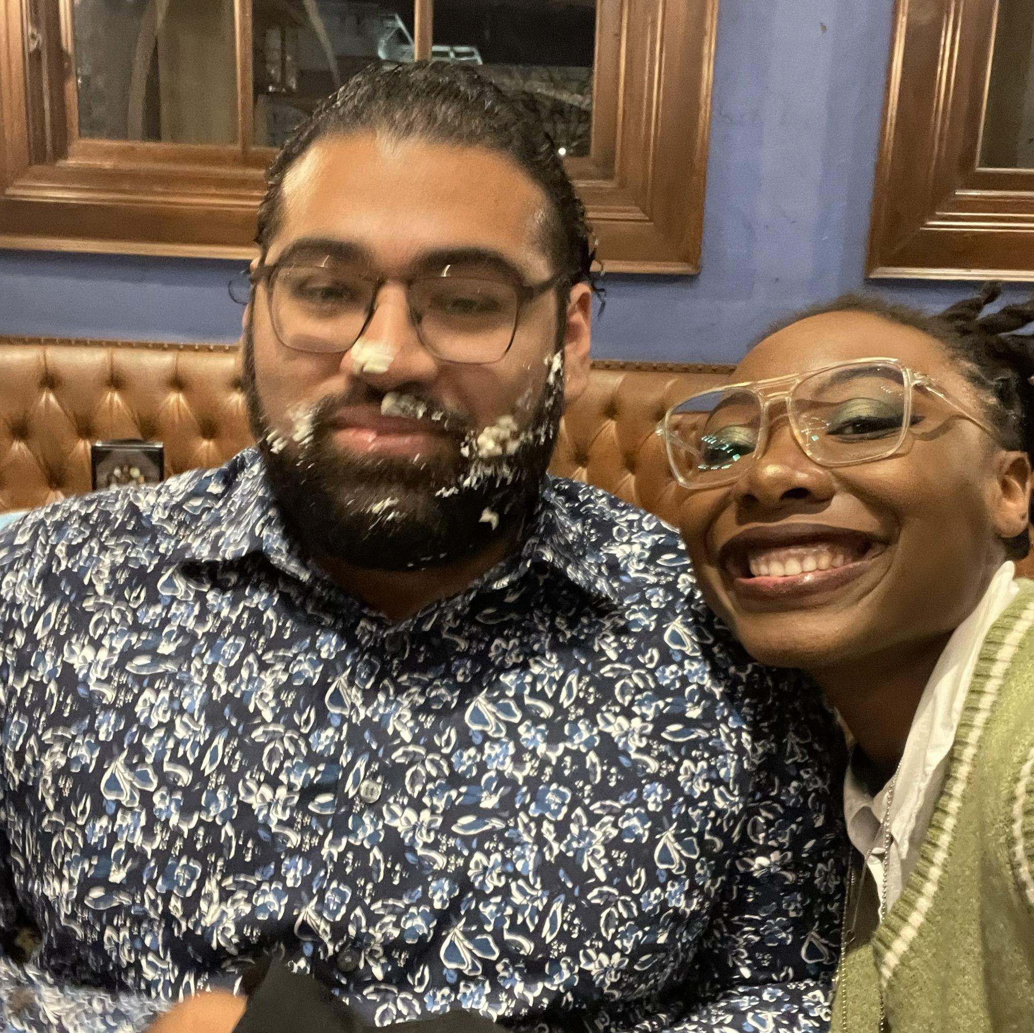 I surprised william for his birthday