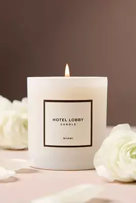 Hotel Lobby Fresh Miami Boxed Candle