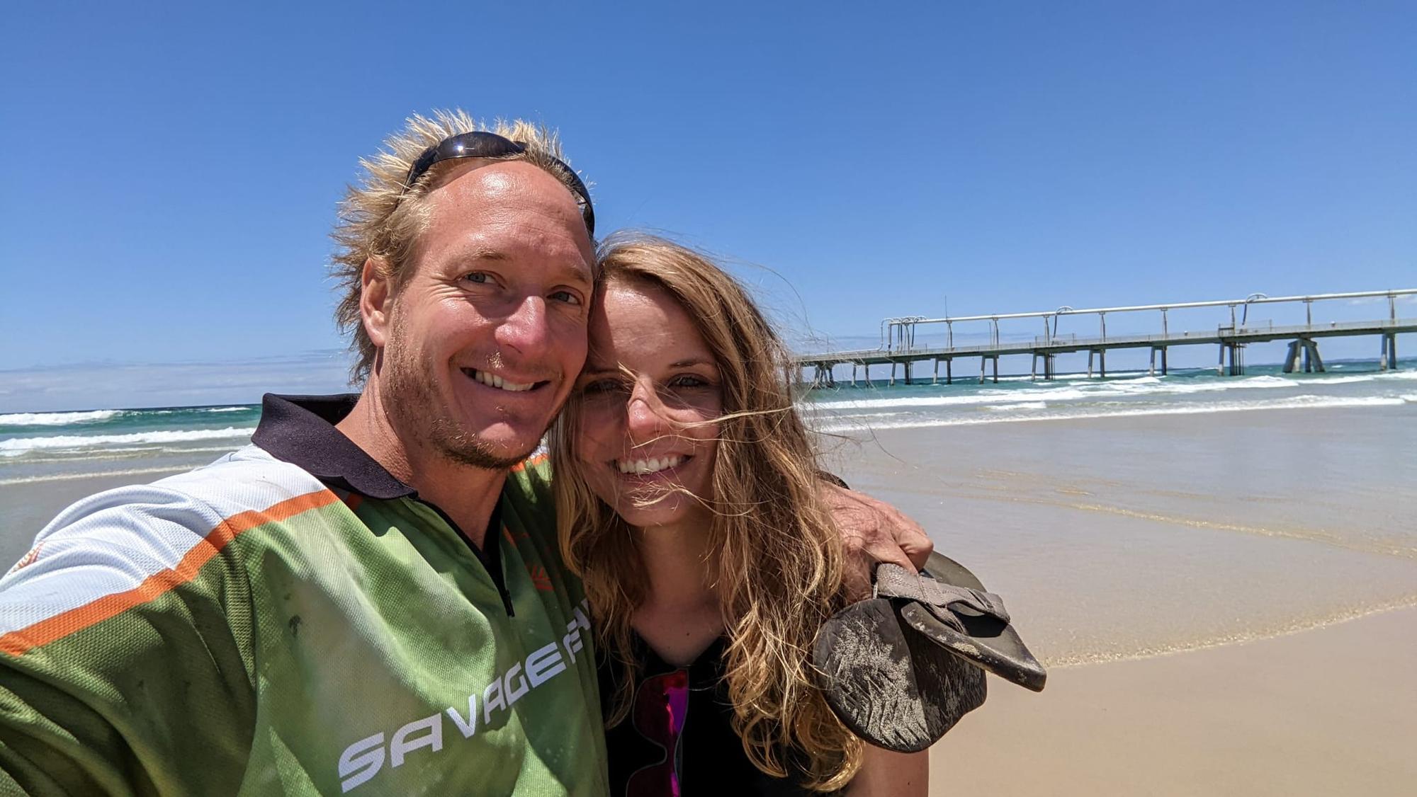 Beach life in Australia.