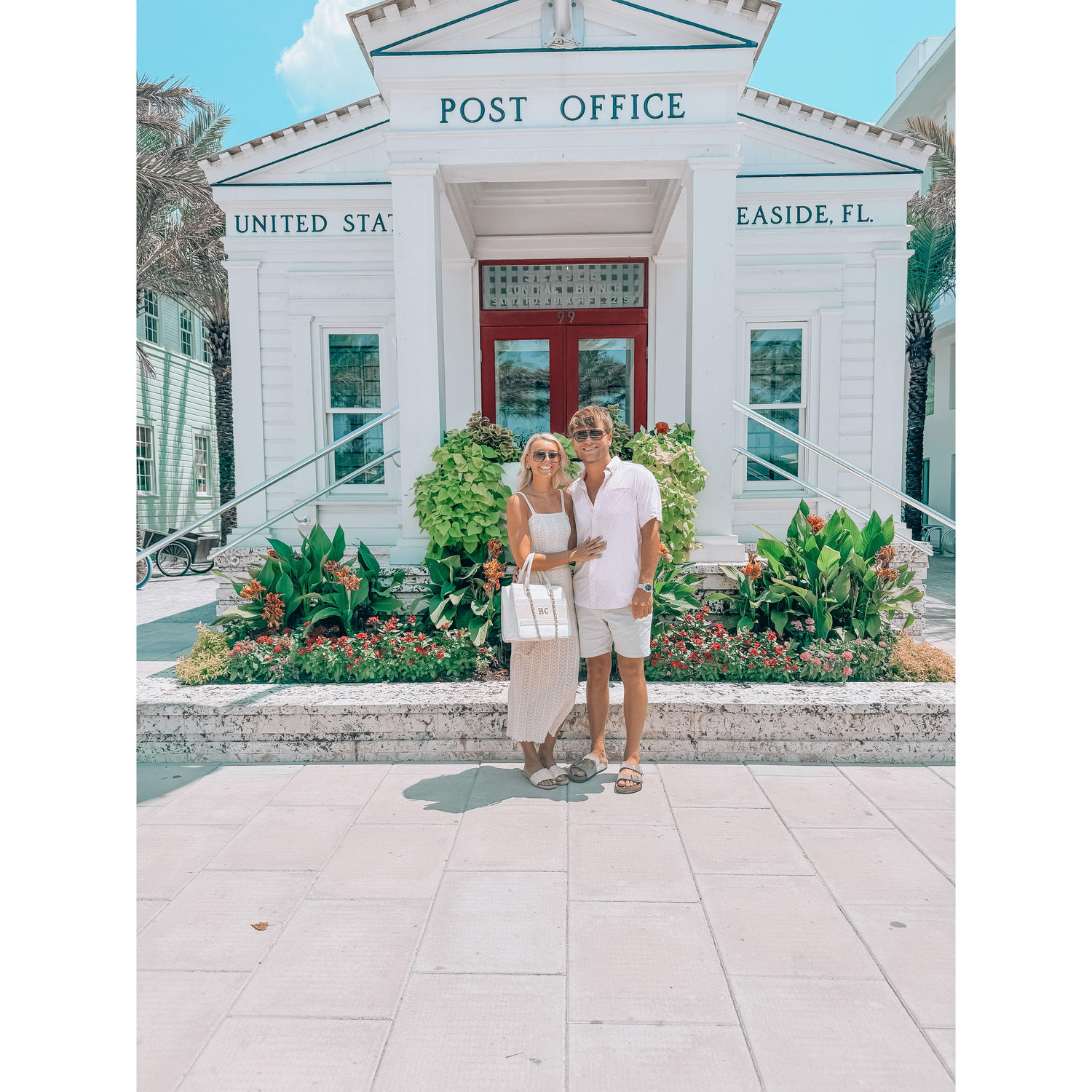 Our first time together in Seaside!