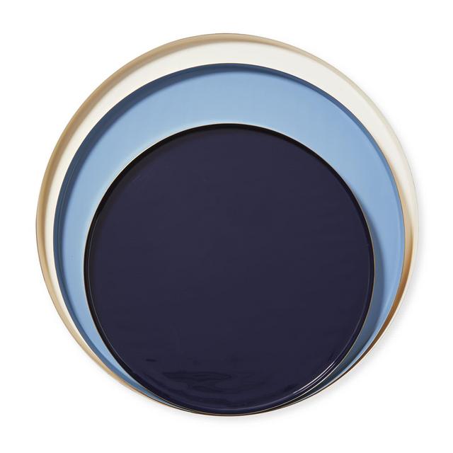 Marine Brass Trays (Set of 3)