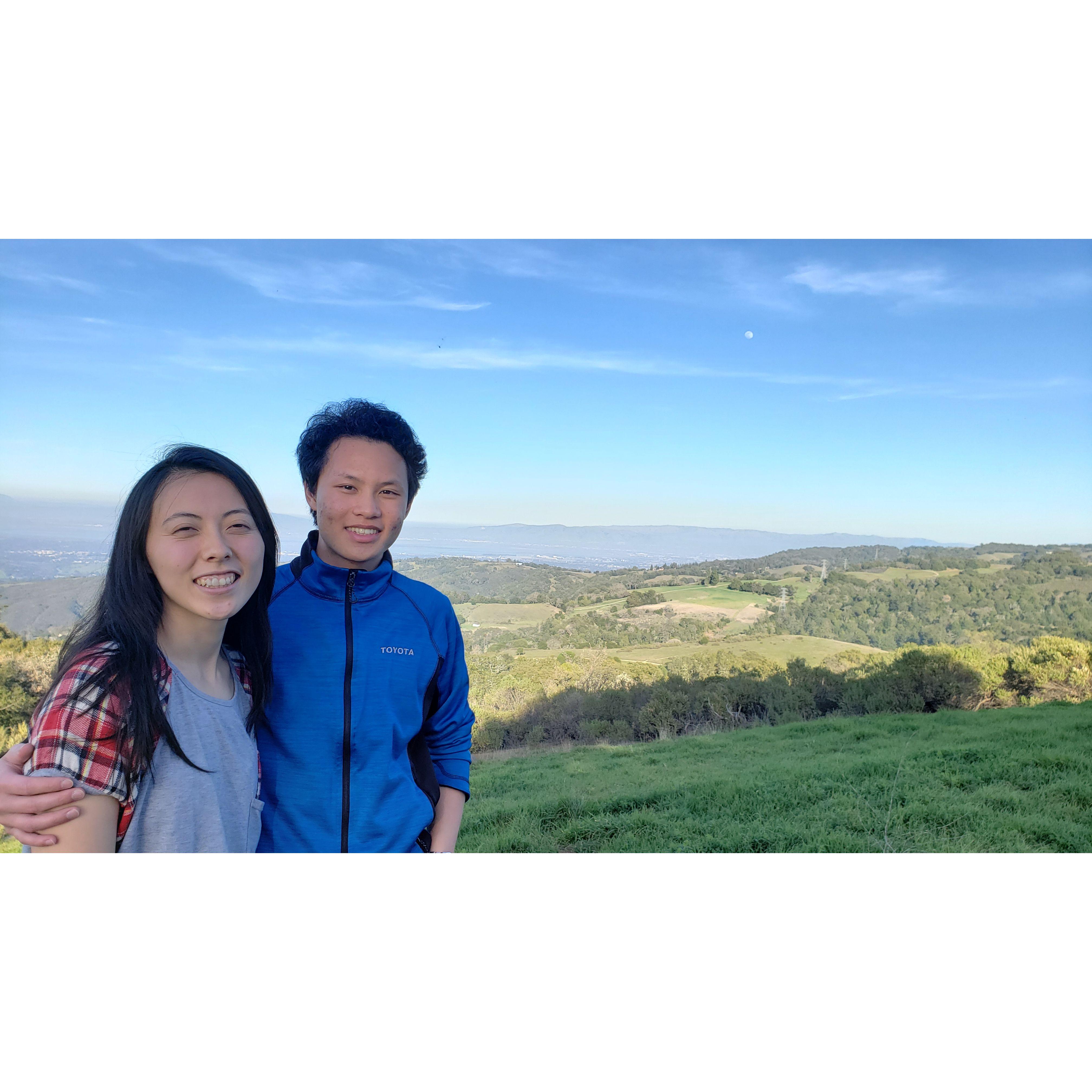 Silicon Valley Vista Point on Skyline Blvd.