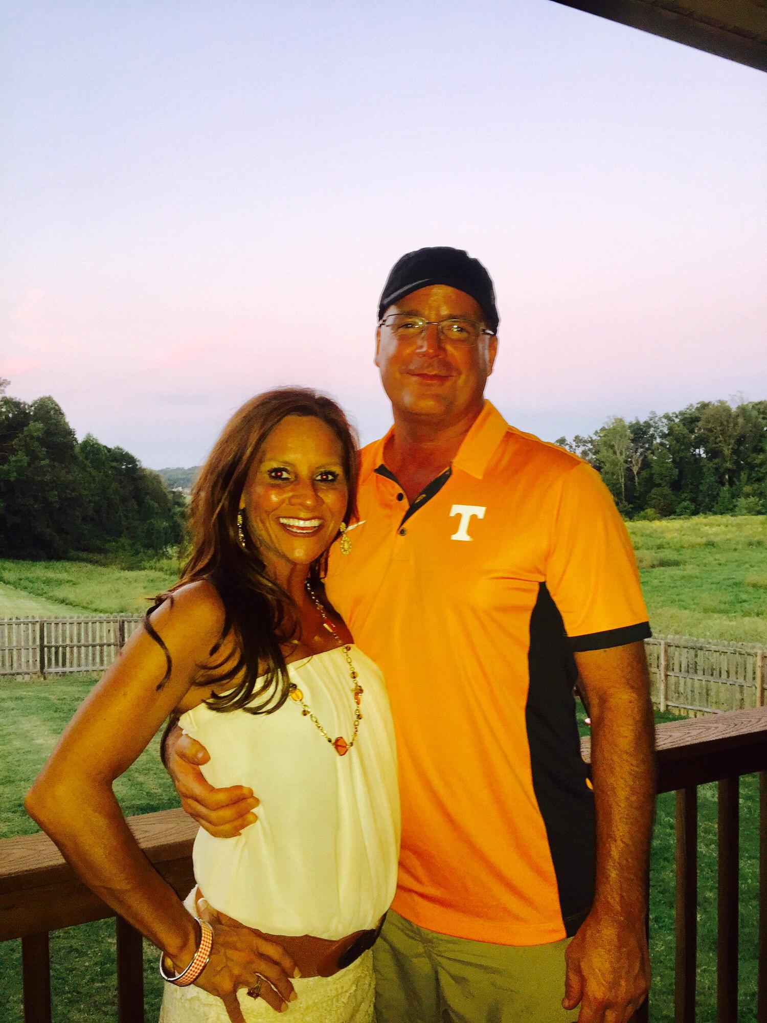 Teri has turned this Minnesota boy into a Tennessee Volunteer Fan.  #vfl