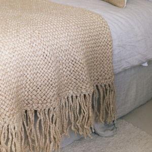 King Monte Throw, Sand by Pampa