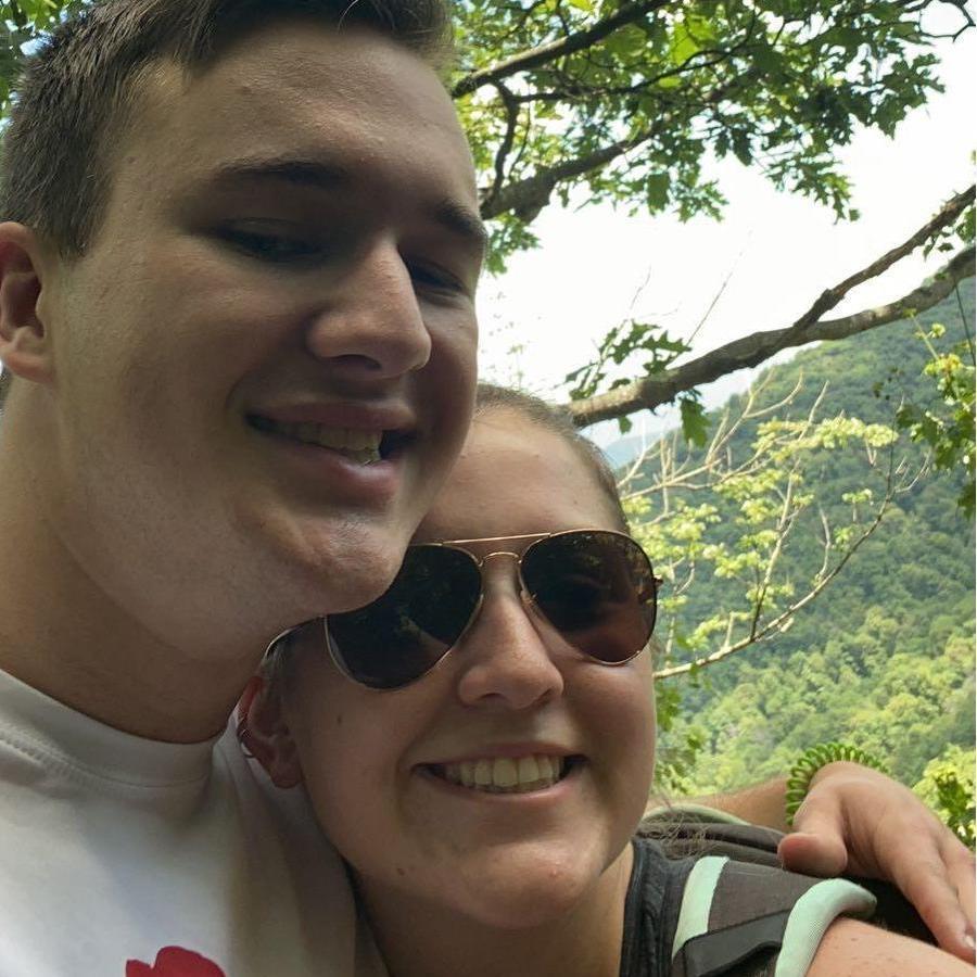 Conner's first time visiting Jackie in Virginia! A hike to remember after we took the wrong path (at the direction of Jackie) in a trail off Skyline Drive!