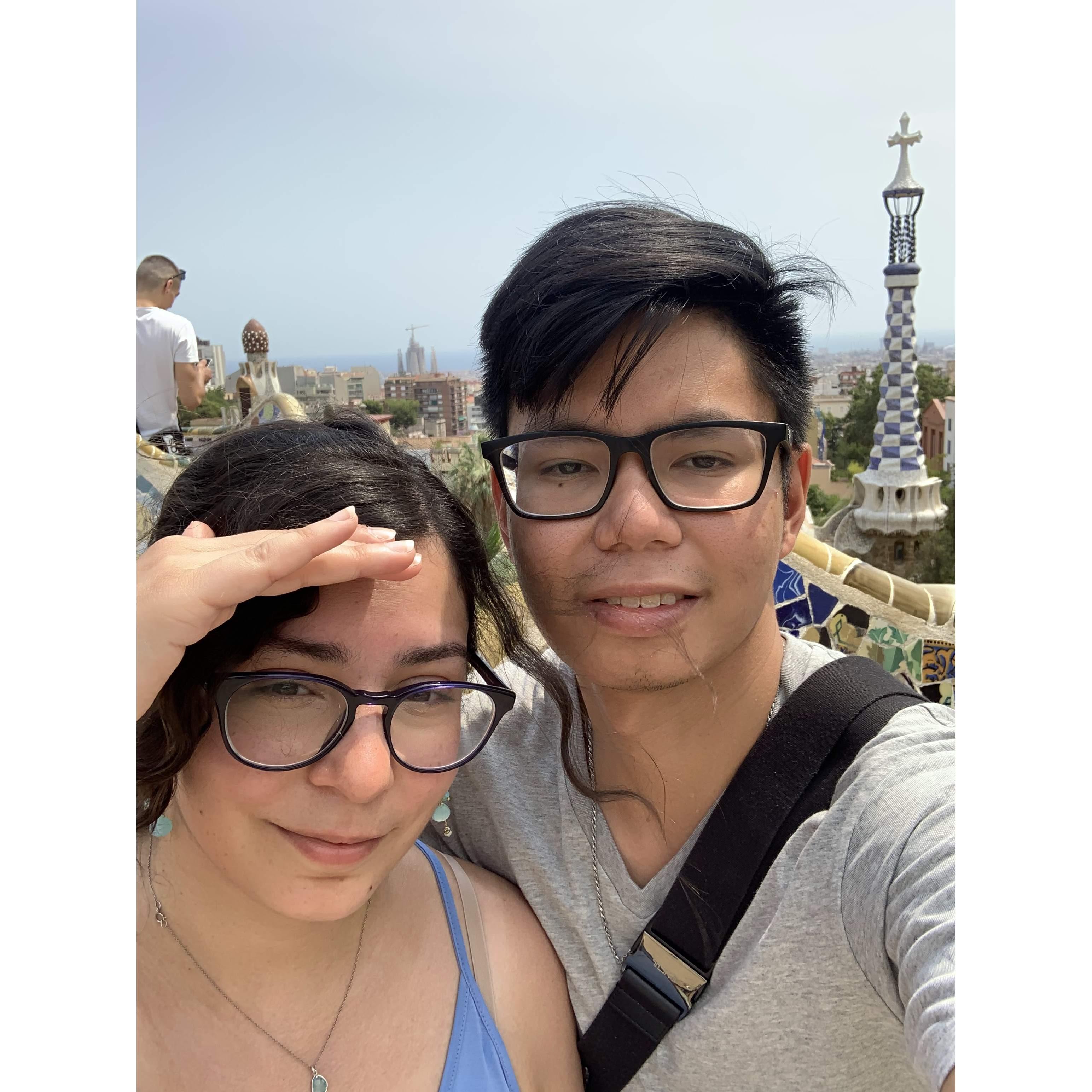 Last time they went to Spain on 2018, they were friends. On 2020, they returned as lovers.