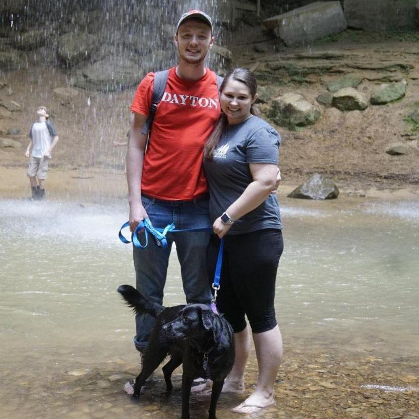 Our first vacation together (with the Fulton family)! Hocking Hills, Ohio 2019