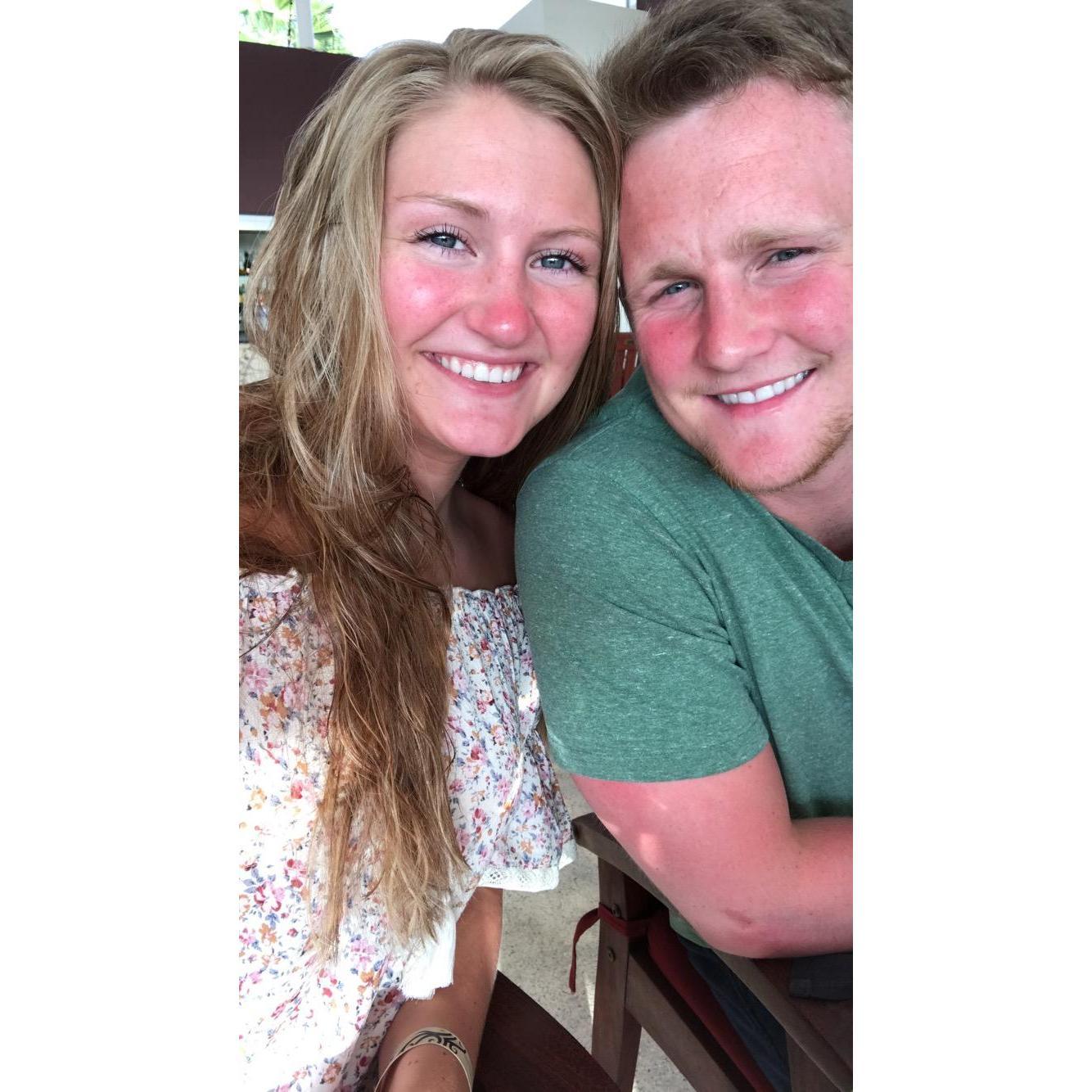 Mexico 2017 - just a tad sunburnt...