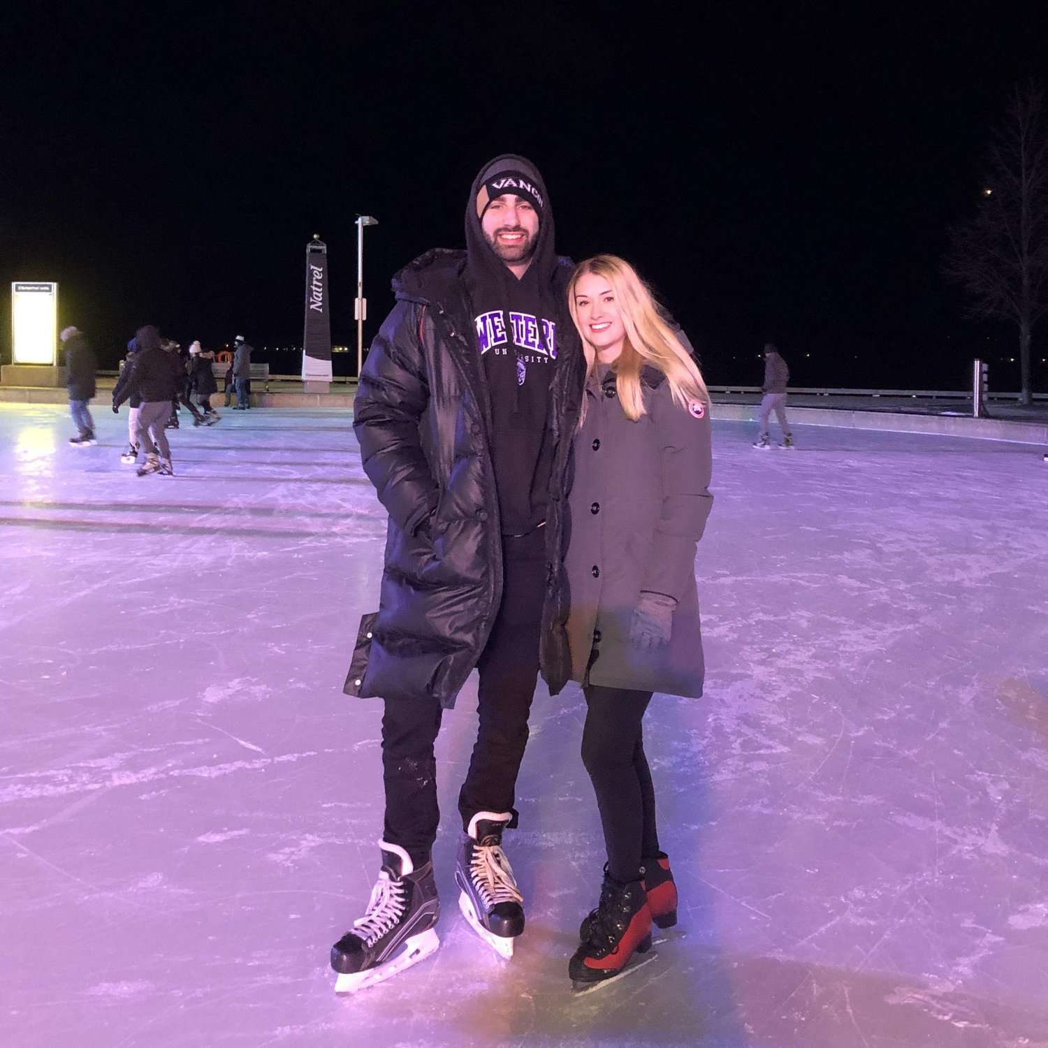 Skating in Toronto, January 2020