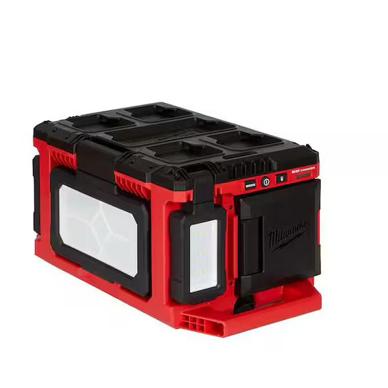 Milwaukee M18 18-Volt Lithium-Ion Cordless PACKOUT 3000 Lumens LED Light with Built-In Charger 2357-20