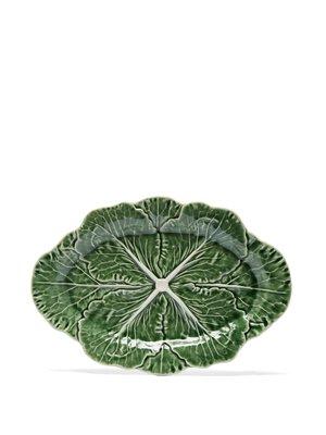 Bordallo Pinheiro cabbage earthenware platter