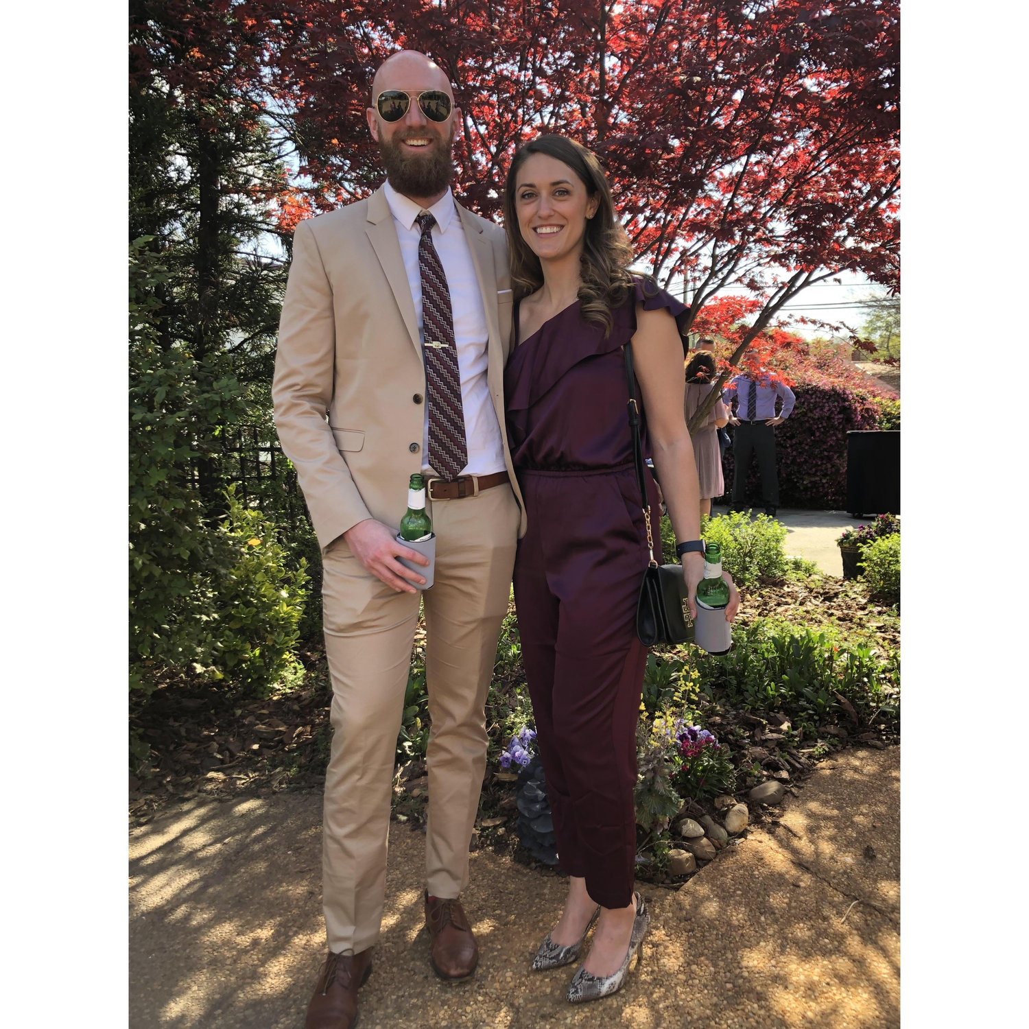 Attending our friend's Lauren and Blake's wedding.  2019