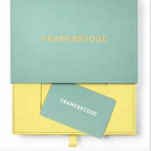 Framebridge giftcard - to frame our wedding photos!