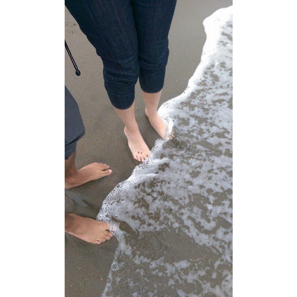 On a beach in San Francisco