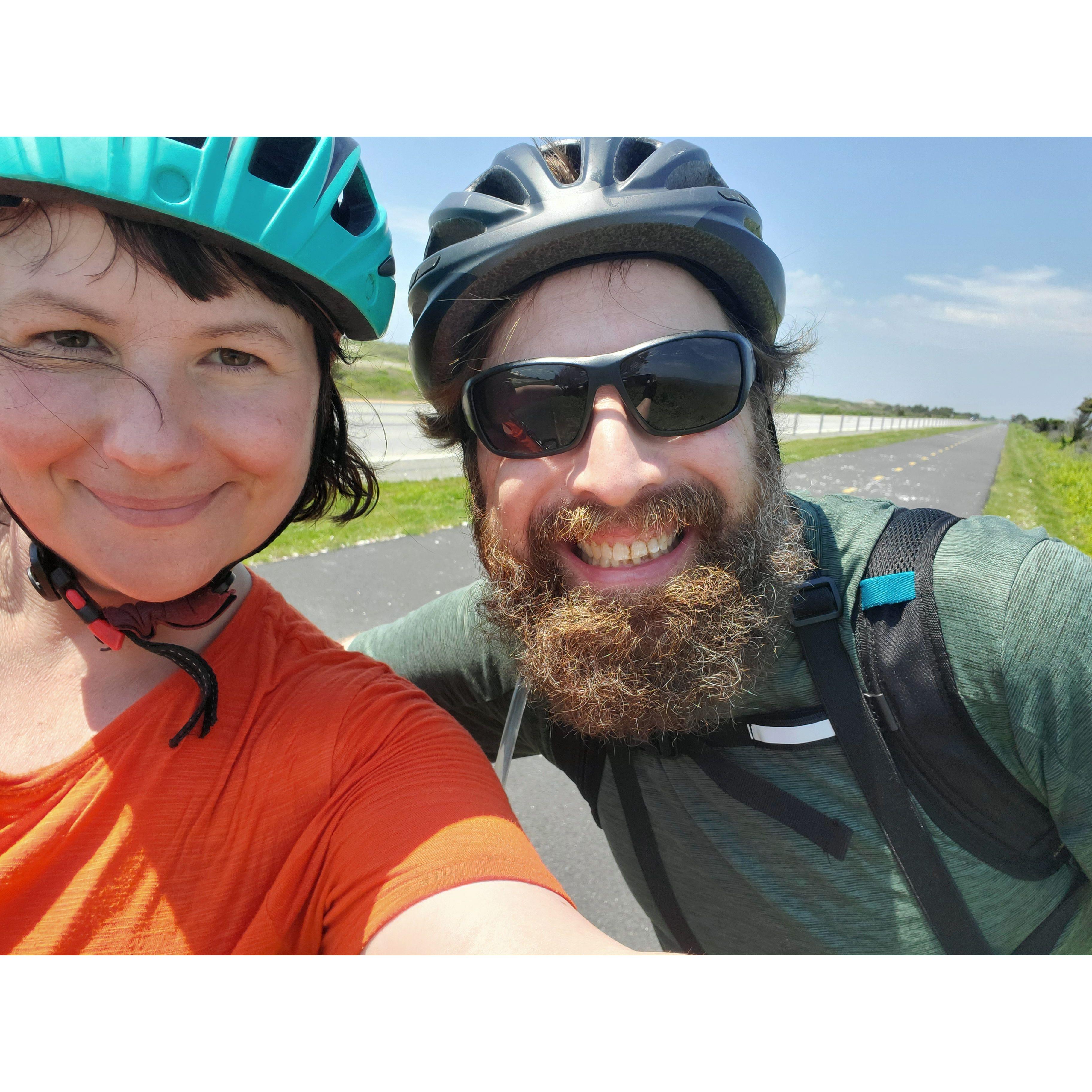 Cycling at Jones Beach