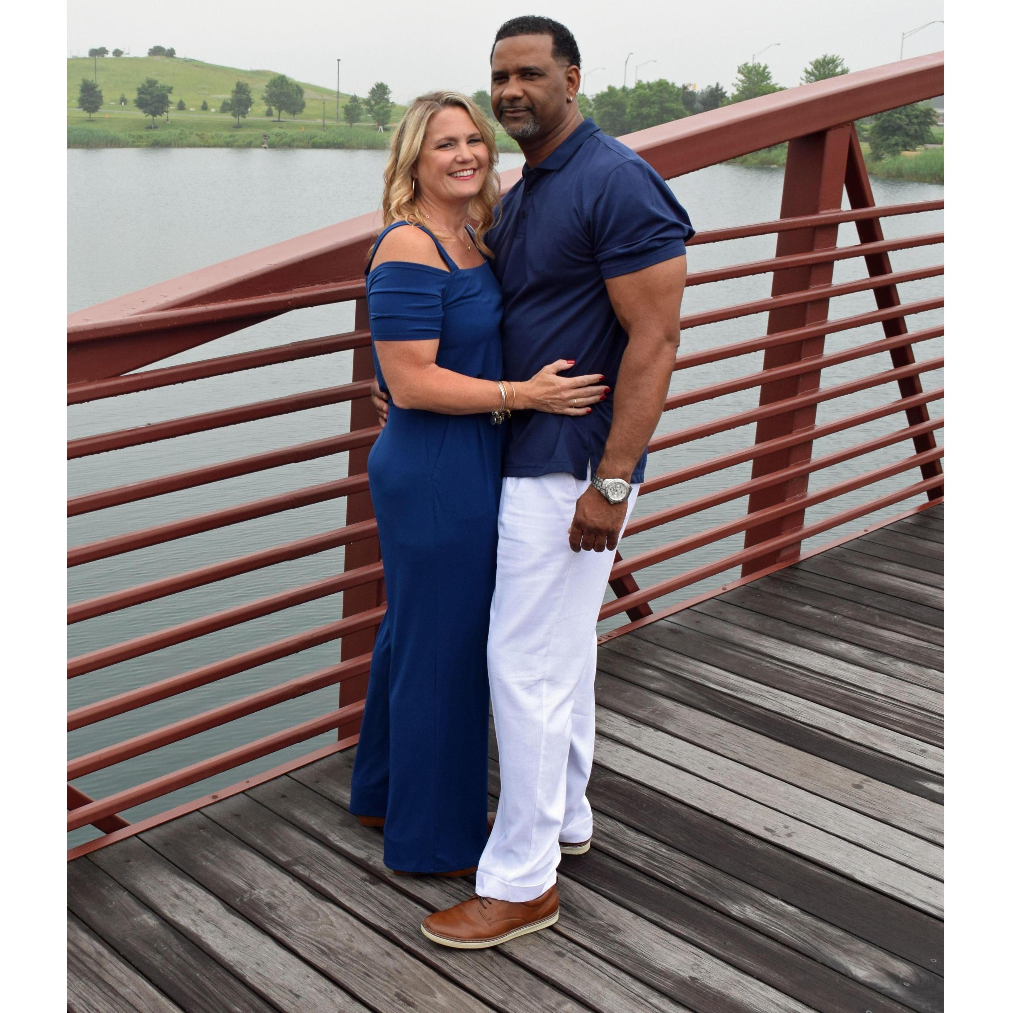 The next time we take a picture on this bridge we will be ONE!