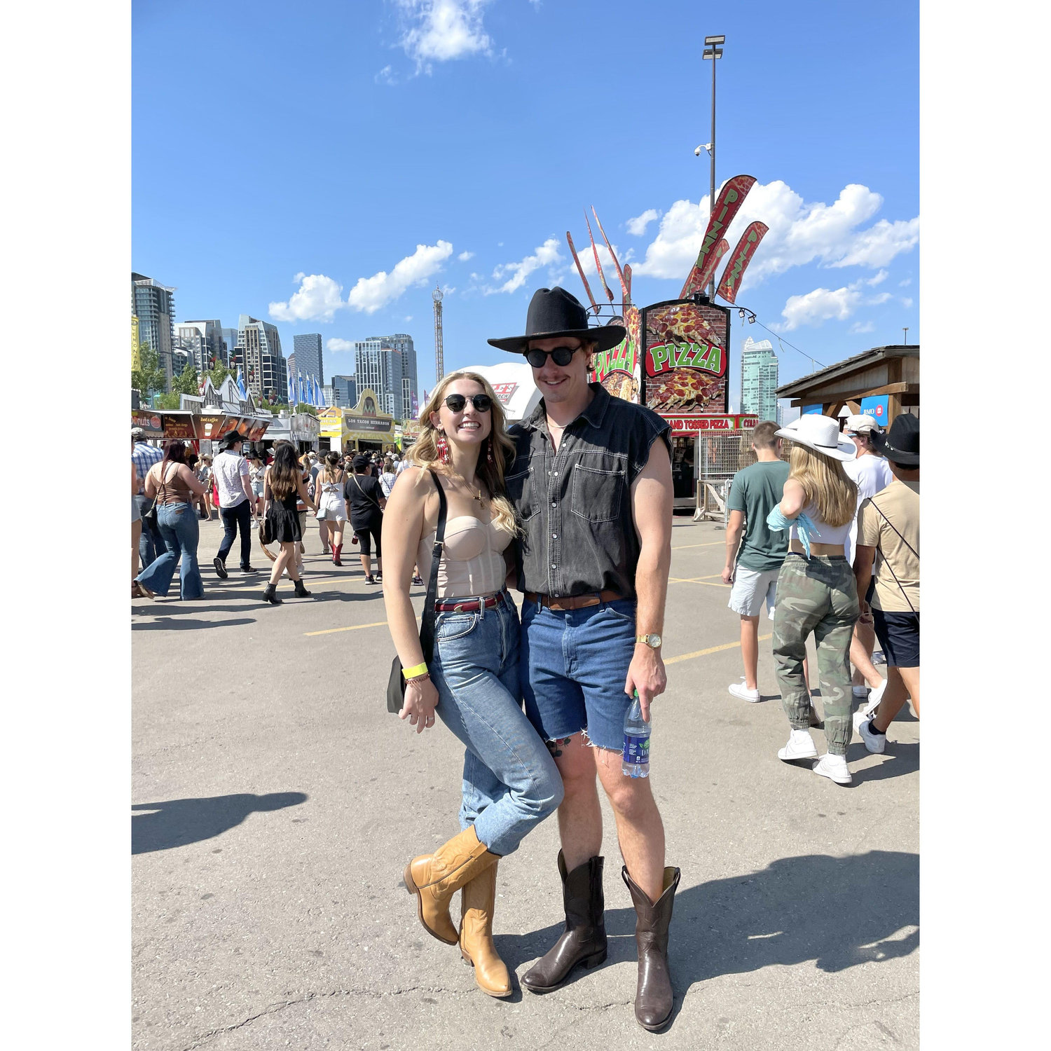 summer 2021, our first Calgary stampede together